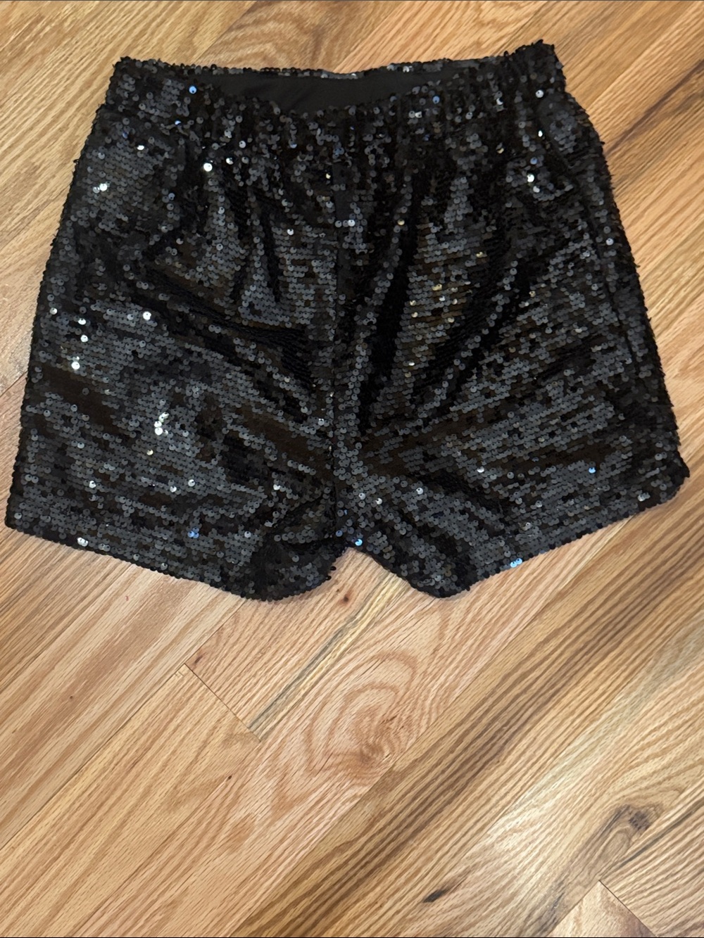 Sincerely Jules Size M Black Sequin Women’s Shorts